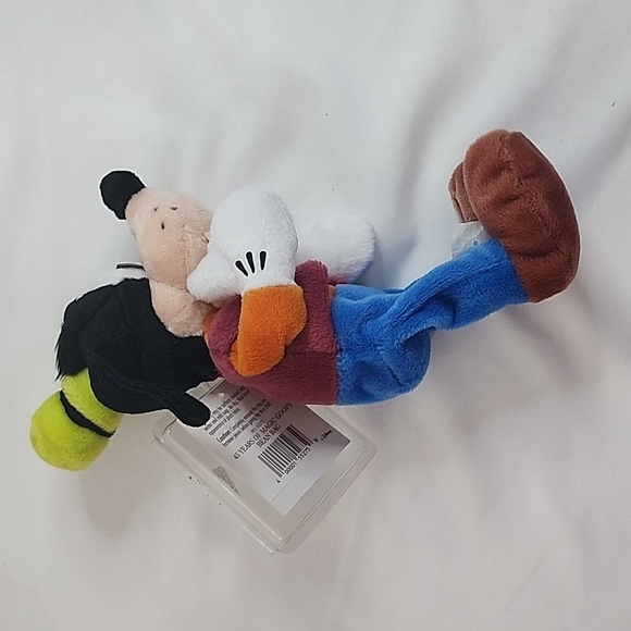 Vintage NWT Disney Goofy Plush Y2K 45 Years of Magic Disneyland Figurine - Picture 4 of 13